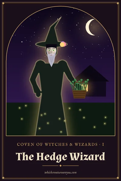 The Hedge Wizard personality card