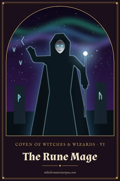 The Rune Mage personality card