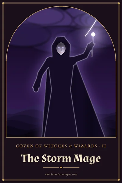 The Storm Mage personality card